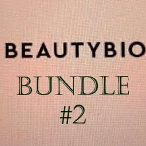 BeautyBio Bundle - Glass & Gloss(1) Clarifying Booster(1) Swipe & Glow Peel (1)